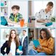 thumbnail image 4 of Funda ProCase Smart para iPad Mini de 7.ª y 6.ª generación, color verde, 4 of 8