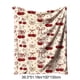 thumbnail image 3 of Manta de forro polar de franela - Manta suave para siestas de doble cara 39x51 pulgadas - Manta rosa de poliéster para adultos y hogar, 3 of 6