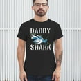 thumbnail image 3 of Tee Hunt Daddy Shark Funny Father's Day T-Shirt Funny Dad Grandpa Men's Tee, 3 of 5