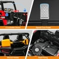 thumbnail image 4 of Yexmas 24V Kids Ride on Car Truck,2 Seater Kids Electric Car with Remote Control,4WD Toddler Ride on Car with 110lb Weight Capacity,Red, 4 of 10