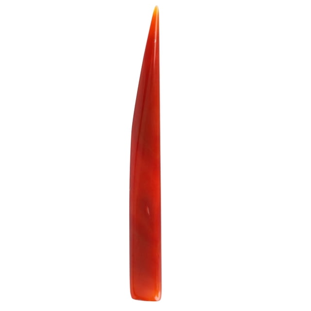 Pulidor de cuchillos de ágata profesional, herramienta de pulido de joyería de mano, herramientas de pulido de plata y oro, 14cm