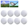thumbnail image 2 of MIANGASTORE 10pcs Practice Hollow Training Balls for Swing Practice Driving Range Home Inddor Outdoor Use, 2 of 5