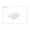 thumbnail image 4 of Fine Fixtures  White 22-inch Thin Edge Vessel Sink, 4 of 4