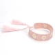 thumbnail image 2 of Minnieouse Brazalete de glamour personalizado de poliéster, de moda elegante para mujer, de idea de regalo para hombres Ropa, zapatos y accesorios Miscelánea Blanco, 2 of 6