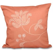 Simply Daisy 16" x 16" Traditional Flower-Single Bloom Floral Outdoor Pillow