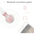 thumbnail image 5 of LINLIN Bluetooth Over Ear Headset, Bluetooth Wireless Headset Foldable Headphone with Microphone with Mic/FM/TF Card/AUX for PC TV Smart Phones & Tablets, 5 of 8