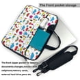 thumbnail image 2 of Lsque Summer Pattern Laptop Bag – Portable & Slim Single-Shoulder Computer Case with Adjustable Strap, Protective, Lightweight for 13”/14”/15.6” Laptops, 2 of 8