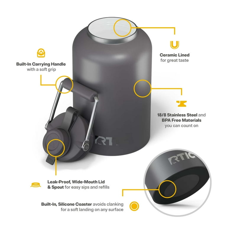 RTIC Water Jug Lid Improved Jug Lid For RTIC Half Gallon And One