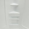 Lippert 210324 Better Bath 32" x 32" x 68" Neo Angle RV Shower Surround White