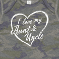 thumbnail image 4 of Inktastic I Love My Aunt and Uncle in White Chalk Heart Boys or Girls Baby Bodysuit, 4 of 5