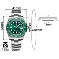 thumbnail image 4 of ADDIESDIVE Professional Men's Dive Watch for Swimming, 200m Water Resistance, Japan Quartz, Luminous Dial & Rotating Bezel, 4 of 9