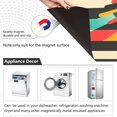 thumbnail image 4 of Yayeee Magnetic Dishwasher Cover for The Front Decoration Home Kitchen Machine Sticker Protector, Geometric Sun, 4 of 6