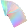 thumbnail image 3 of 10 hojas de cartulina multiusos, calcomanías holográficas para manualidades, tarjetas artesanales, 3 of 8