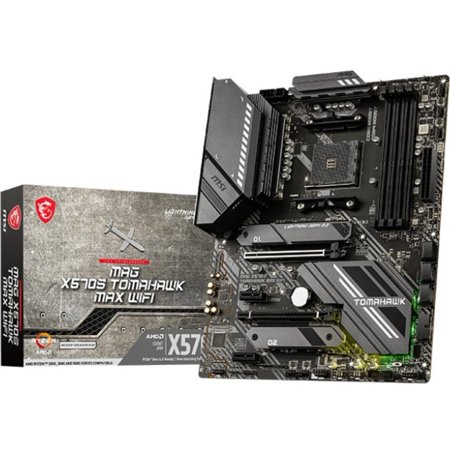 MSI MAG X570S TOMAHAWK MAX WIFI Desktop Motherboard - AMD Chipset - Socket AM4 - ATX
