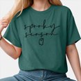 thumbnail image 2 of Towmus Women Plus Size Blouse Graphic Halloween Cute Casual Letter T-Shirt Short Sleeve Funny Top Tees, 2 of 6