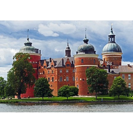 Gripsholm Castle - LAMINATED POSTER Gripsholm Castle Mälaren Söder Mans Land Poster Print 24 x 36