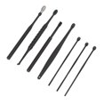 thumbnail image 1 of Wax 5 Set Ear Pick Earwax Removal Tool Kit 7pcs Ear Cleansing Tool Stainless Steel Portable Ear Wax Cleaning Kit Tool Set, 1 of 8