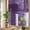 Purple, variant on Rainbow Window Privacy Film, Purple Abstract Static Cling Decorative Window Film PVC, Modern Mottled Art Oil Painting No Glue UV Blocking Glass Covering, Removable Stained Glass Sticker 17.7''x39.3''