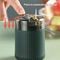 thumbnail image 4 of Pop-Up Automatic Toothpick Dispenser, Household Living Room Toothpicks Jar, Toothpick Storage Box, Pop Up Toothpick Dispenser, for Both Indoor And Outdoor Use (Dark green), 4 of 7