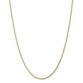 thumbnail image 1 of Real 14kt Yellow Gold 1.75mm Diamond Cut Rope with Lobster Clasp Chain; 18 inch; for Adults and Teens; for Women and Men, 1 of 5