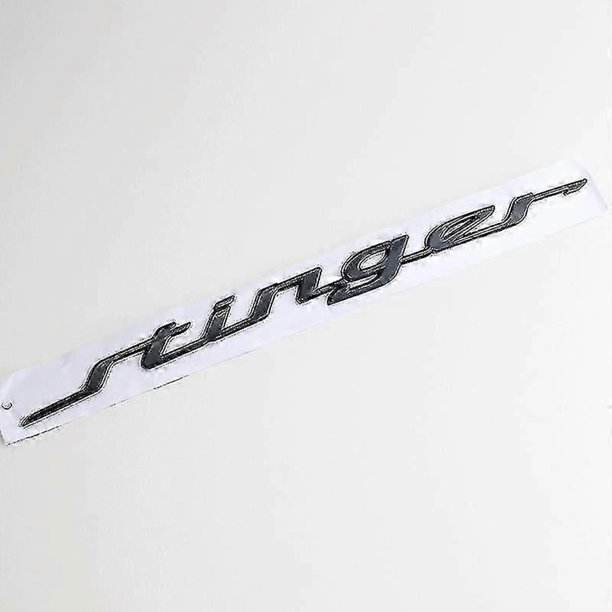 35.5cm Letter Emblem Badge Car Body Rear Trunk Sticker Decoration For Stinger Gt 2018 2.0t 86311-j5100 / 86311j5100