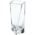 thumbnail image 5 of Northlight Twisted Dual Purpose Glass Candle Holder Vase - 7.75", 5 of 8