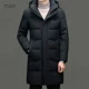 thumbnail image 5 of Chaqueta de plumón para hombre, chaqueta de plumón de pato para hombre, chaqueta de invierno acolchada larga para hombre, chaqueta de invierno para hombre, ropa informal, saco para hombre, abrigo frío, 5 of 5