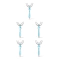 thumbnail image 1 of Matsuzay Cepillo de de silicona en forma de U para niños, mango de 360 ​​grados para niños pequeños, suministros de limpieza de mano para Type2 NO2 Matsuzay CBP077590, 1 of 4