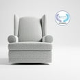 thumbnail image 6 of Storkcraft Serenity Wingback Infant Upholstered Recline Glider with USB, Salt & Pepper Boucle, 6 of 11