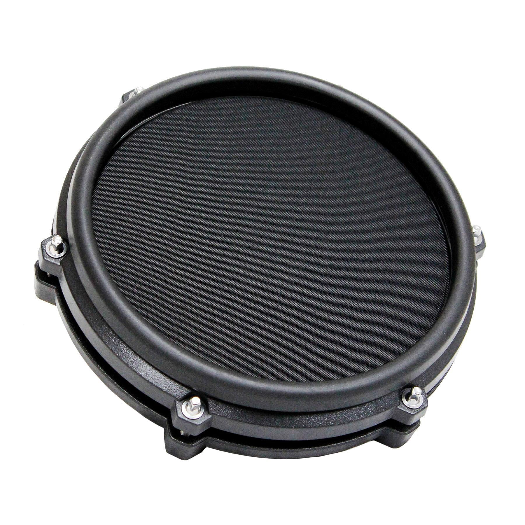 Alesis 8" Dual Zone Mesh Drum Pad Bundle with L-Rod, Clamp, 1/4" TRS Cable