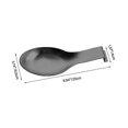 thumbnail image 3 of Stainless Steel Spoon Rest,spatula Ladle Holder, Stainless Steel Utensil Spoon Rest Holder, Brushed, 3 of 5