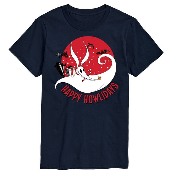 The Nightmare Before Christmas - Happy Howlidays - Men's Short Sleeve Graphic T-Shirt