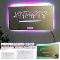 thumbnail image 2 of Personalised Name Mirror with Lights LED Light Up Mirror Name Luminous Mirror β. E0M5, 2 of 8