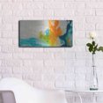 thumbnail image 7 of Luxe Metal Art 'Tidal Abstract I' by Sisa Jasper Metal Wall Art, 24"x12", 7 of 7