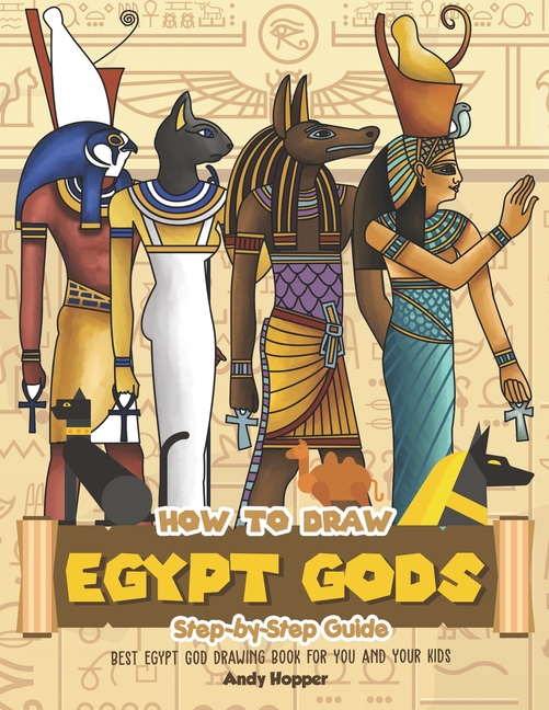 How to Draw Egypt Gods StepbyStep Guide Best Egypt God Drawing Book