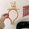 thumbnail image 2 of 2 Pcs Bandeau en Peluche Mignon Animal Ours et Bunny Bandeaux, 2 of 4