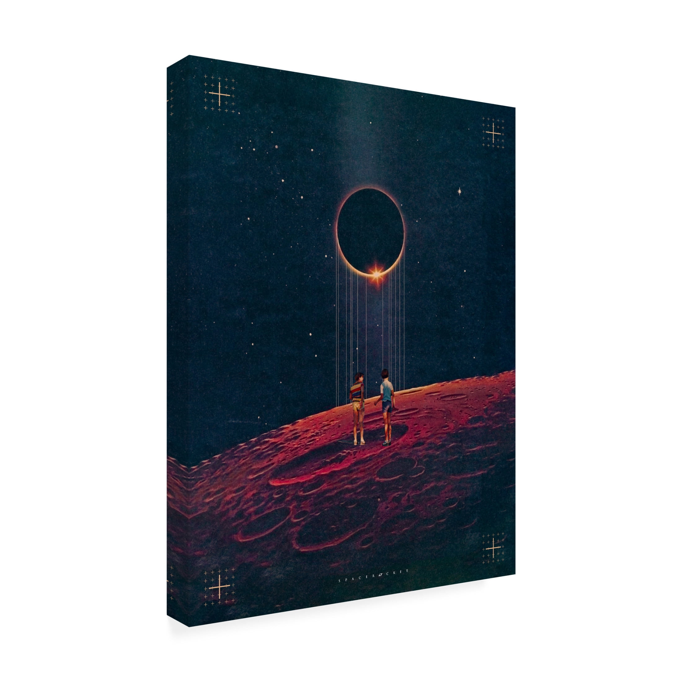 Trademark Fine Art spacerocket art 366 Canvas Wall Art