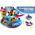 thumbnail image 3 of CAMULAND Snow Tube Inflatable Rocket Winter Snow Sled Heavy Duty Outdoor Kids, 3 of 4