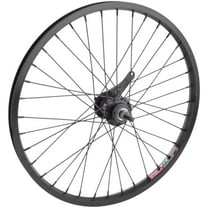 Wheel Rear Bicycle Wheel 20 x 1.75 36H, Alloy, Bolt On, Black, KT Coaster