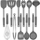 thumbnail image 1 of Juego de utensilios de cocina BECBOLDF de silicona con mango de acero inoxidable, 1 of 6