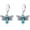 Style-Dragonfly, variant on Bee/Butterfly/Dragonfly with Turquoise Earrings 925 Sterling Silver Insect with Blue Turquoise Jewelry Gifts for Women