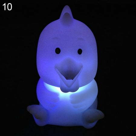 

MGStore Cute Chinese Zodiac Animal Shaped LED Flashing Color Changing Decor Night Light