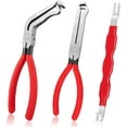 thumbnail image 1 of 3PCS Electrical Disconnect Pliers, Upgrade Electrical Connector Pliers, Automotive Electrical Connector Removal Tool, Electrical Plug Connector Separator for Cars, Trucks, SUVs, 1 of 4