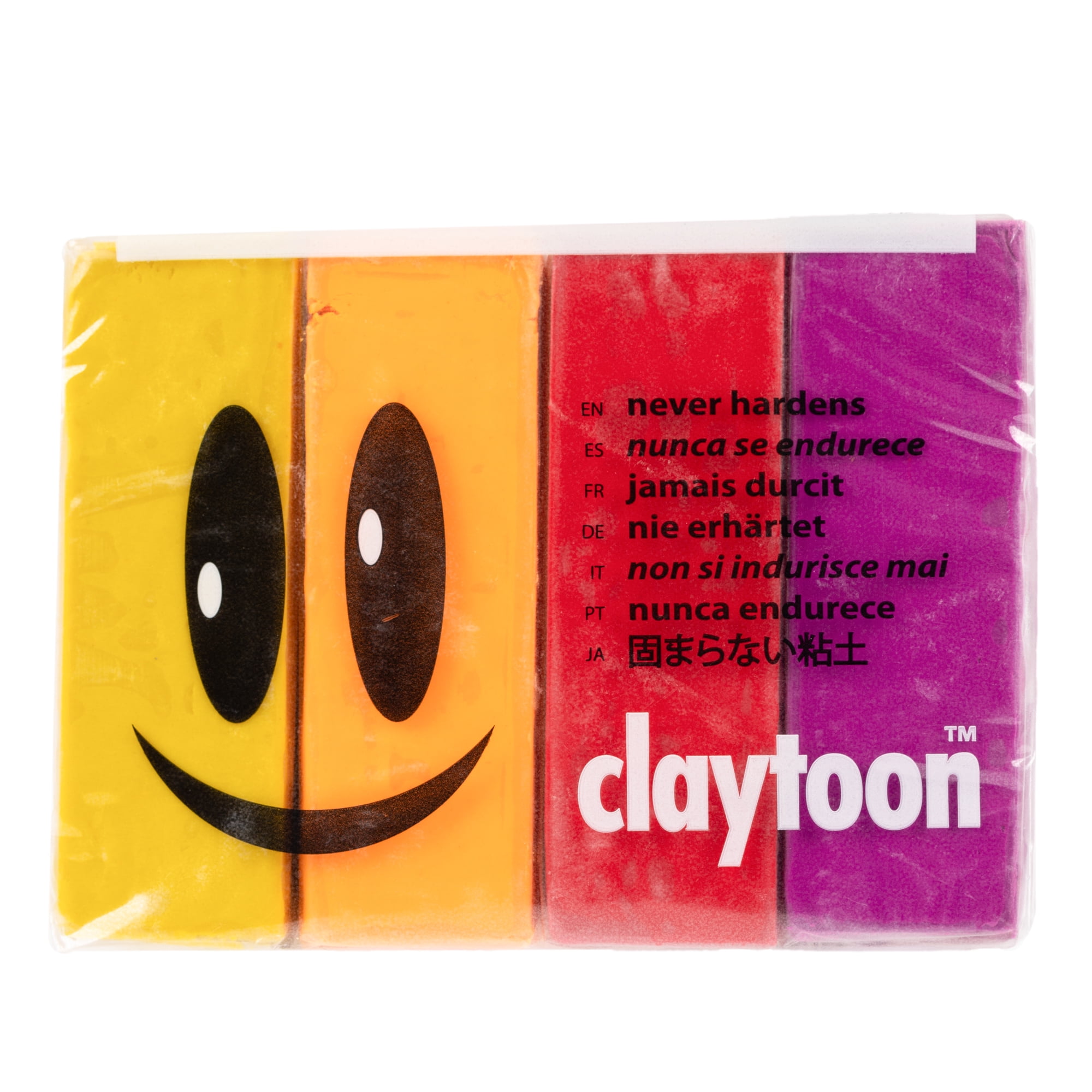 Van Aken Claytoon Modeling 2 Pack Clay Sets - Never Hardens - Easy to Use Clay - For Artists of All Ages and Skill Levels