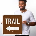 thumbnail image 2 of Trail With Left Arrow Sign,, 2 of 8
