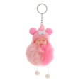 thumbnail image 2 of Llavero de peluche con forma de muñeca, accesorio para mochila escolar, colgante de poliéster, 2 of 6