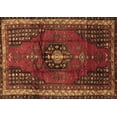 thumbnail image 1 of Ahgly Company Indoor Rectangle Persian Brown Traditional Area Rugs, 7' x 10', 1 of 4
