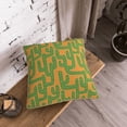 thumbnail image 5 of KLL Cactus 2 Decorative Throw Pillow Covers Velvet Soft for Couch Sofa Bedroom Living Room Outdoor (No pillow core)- 16"x16", 5 of 5