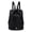 Black, variant on Drawstring Backpack Gym Bag, Wet Dry Separation with Shoe Compartment Waterproof Pocket, Lightweight Sack for Travel