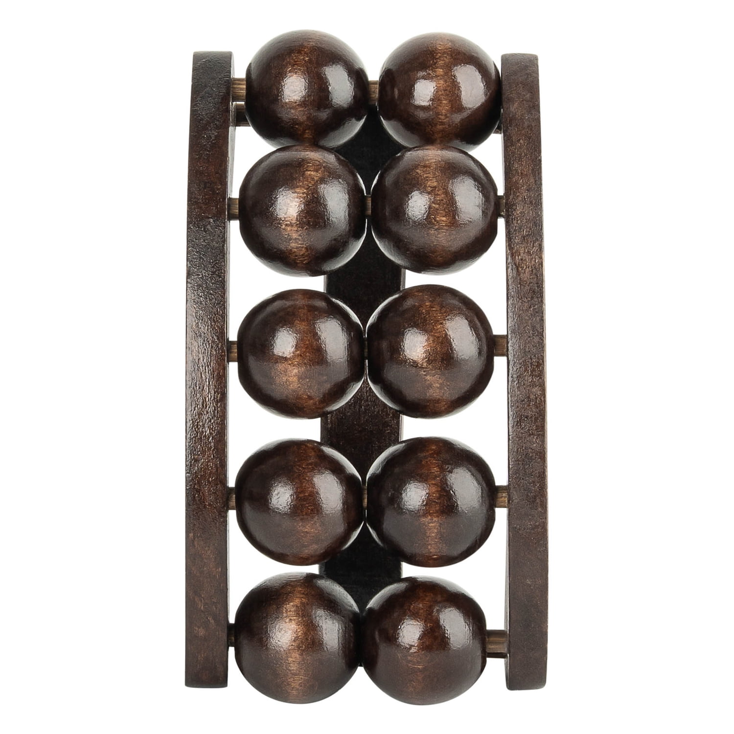 Brookstone Handheld Wooden Body Massager, Brown, WL1163-A-BRB